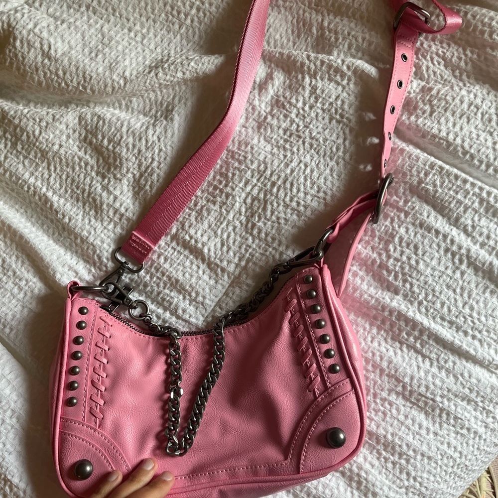 Zara pink crossbody bag